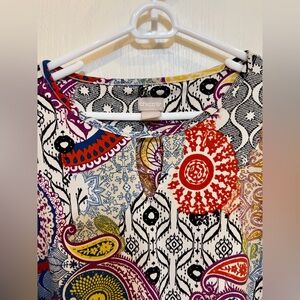 Chico's Multicolor Patterned Blouse
